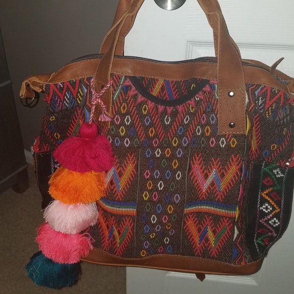 Nena and Co Handbags - NENA AND CO OOAK LARGE CONVERTIBLE DAY BAG-NEW